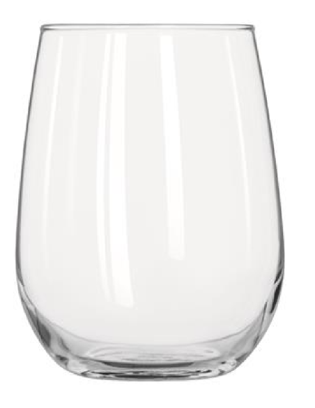 Bicchiere 50.3 cl - Oz 17 - Dimensioni Ø 5 cm x 11.4 h