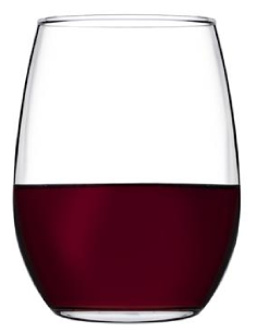Bicchiere 57 cl - Oz 19 1/4 - Dimensioni Ø 9.4 cm x 12 h