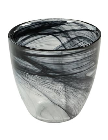 Bicchiere 25 cl - Colore nero - Dimensioni Ø 8.5 cm x 10 h