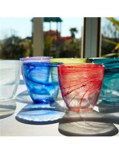 Bicchiere 25 cl - Colore viola - Dimensioni Ø...