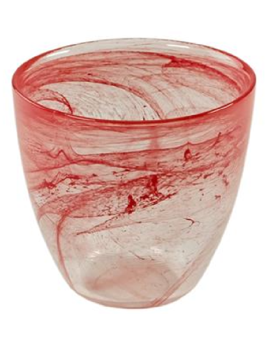 Bicchiere 25 cl - Colore rosso - Dimensioni Ø...