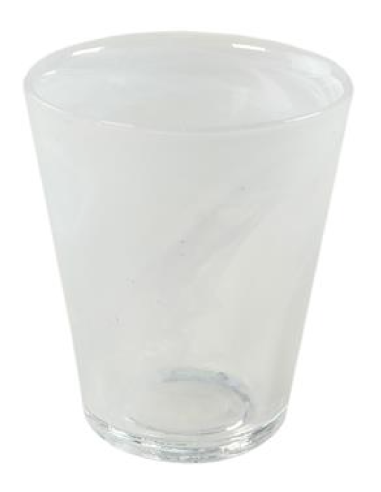 Bicchiere conico 25 cl - Colore bianco -...