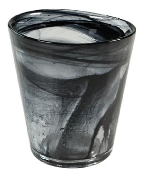 Bicchiere conico 25 cl - Colore nero - Dimensioni Ø 8.5 cm x 10 h