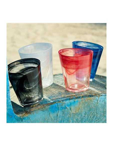 copia de Vaso cónico de 25 cl - Color rojo - Dimensiones Ø 8,5 cm x 10 h