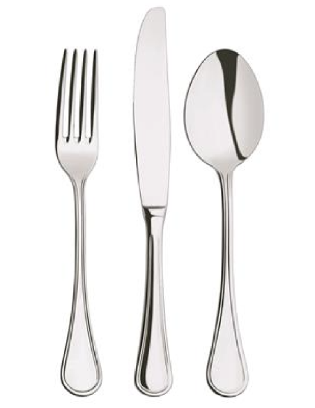 copy of Table knife - Hollow handle - Thickness 3 mm - Dimensions 24.7 cm