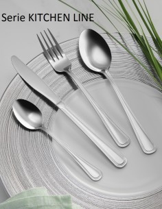 Cucchiaio da tavola - In acciaio - Linea Kitchen Line - 6... 2