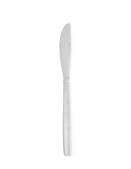 Coltello da tavola - In acciaio - Linea Budget Line - 12 pezzi - Lunghezza mm 212