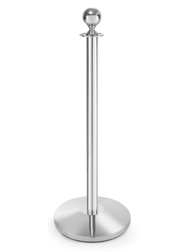 copy of Floor lamp with mirror finish - In stainless steel - With base - mm Ø 360 x 1010h