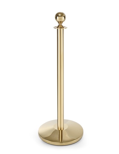 copy of Floor lamp with golden finish - In stainless steel - With base - mm Ø 360 x 1010h