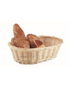 copy of Oval rattan basket for bread - Dimensions 28 x 21... 2