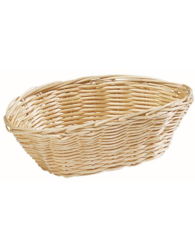 Cestino ovale in rattan per pane - Dimensioni...