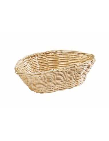 copy of Cesta ovalada de ratán para pan -...
