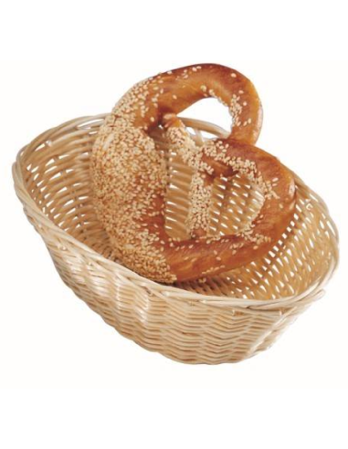 Cestino ovale in rattan per pane - Dimensioni...