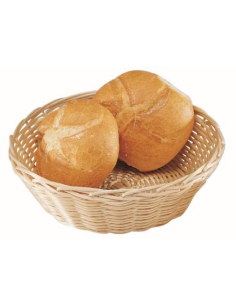 copy of Round rattan basket for bread - Dimensions 20 x...
