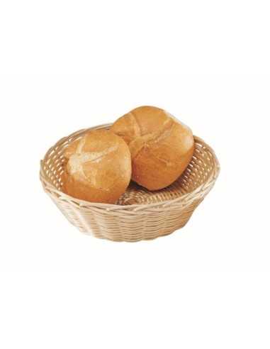 Cestino rotondo in rattan per pane - Dimensioni...