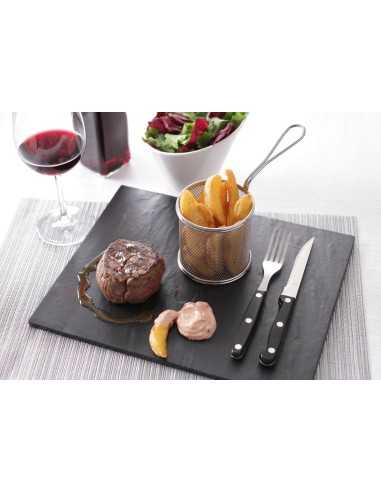 Mini cestelli per frittura - In acciaio inox -...