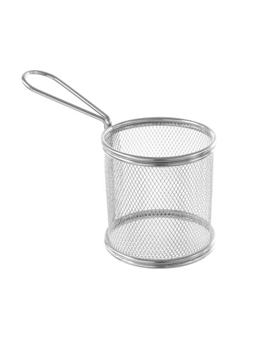 copy of Mini baskets for frying - In stainless steel - mm Ø 90 x 90h