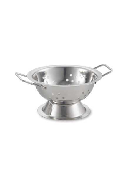 Mini scolapasta - Da portata - In acciaio inox - mm Ø 130 x 64h