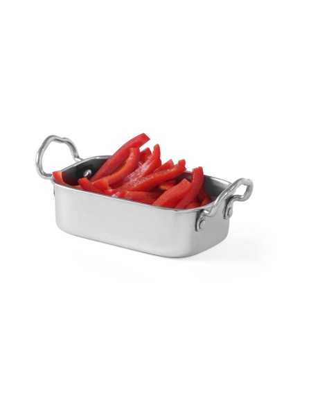 copy of Mini bandeja - Para servir - En acero inoxidable - mm 185 x 95 x 45h