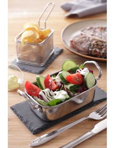 Mini teglia - Da portata - In acciaio inox - mm...