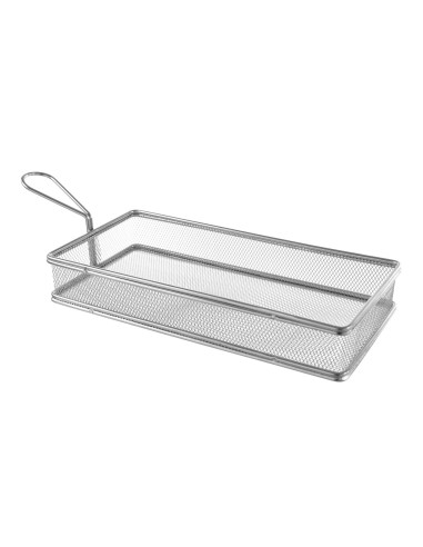 copy of Mini baskets for frying - In stainless steel - mm 255 x 135 x 45h