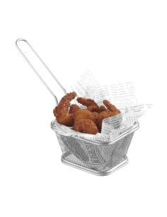 Mini cestelli per frittura - Impilabili - In acciaio inox... 2