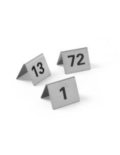 copy of Juego de placas numeradas del 1 al 12 - En acero... 2