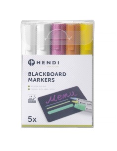 copy of Whiteboard markers - 5 colored pieces - Oblique... 2