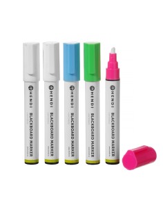 copy of Whiteboard markers - 5 colored pieces - Oblique... 2