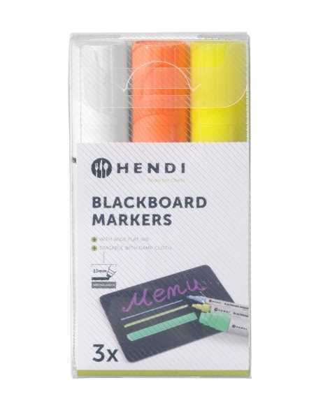 copy of Whiteboard markers - 3 colored pieces - Flat tip - Line 15 mm