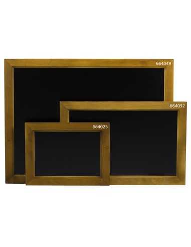 copy of Wall blackboard - Black - With wooden...