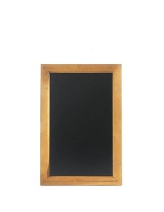 Lavagna da parete - Nera - Con cornice in legno - mm 400...
