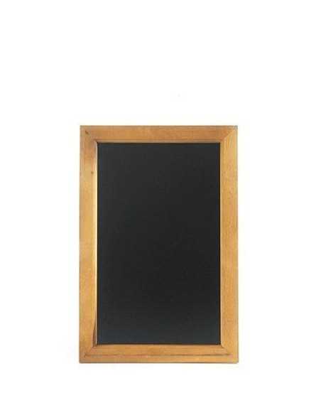 Lavagna da parete - Nera - Con cornice in legno - mm 400 x 600