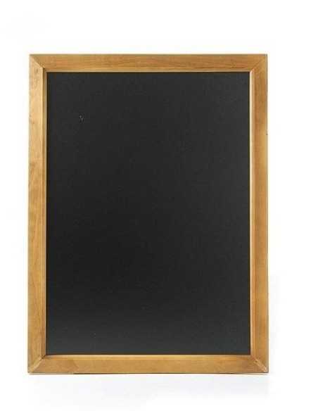 Lavagna da parete - Nera - Con cornice in legno - mm 600 x 800