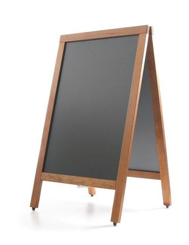 copy of Easel blackboard - Black - With wooden frame - mm 500 x 450 x 850h