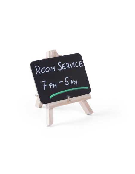 copy of Pizarra de mesa - Negro - 2 piezas - Con caballete de madera - mm 148 x 130 x 120h