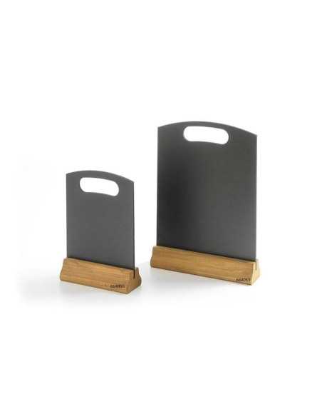 copy of Pizarra de mesa - Negro - 2 piezas - Con base de madera - mm 150 x 50 x 230h