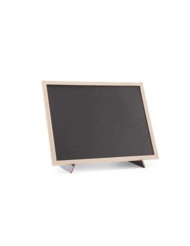 copy of Large blackboard - Black - With wooden frame - Easel included - mm 300 x 400