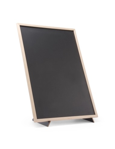copy of Large blackboard - Black - With wooden frame - Easel included - mm 400 x 600