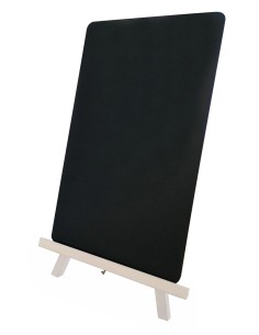 Lavagna - Nera - Con mensola in legno - mm 220 x 210 x 360h