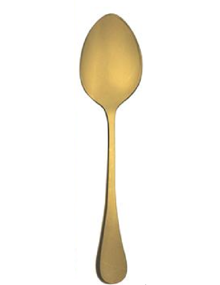 Cucchiaino caffè - Acciaio gold - Dimensioni cm 13.7
