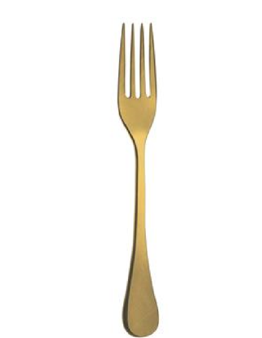 Forchettina dolce - Acciaio gold - Dimensioni...
