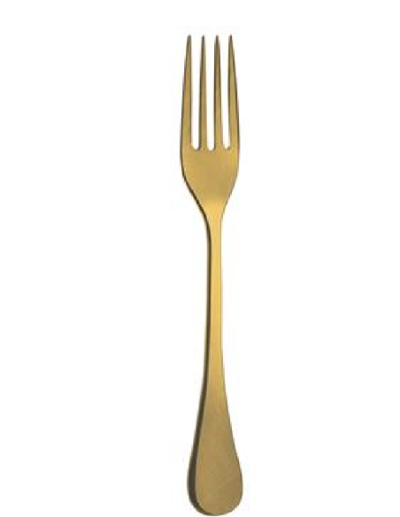 Forchettina dolce - Acciaio gold - Dimensioni cm 14.3