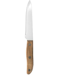 Coltello bistecca - Seghettato - Acciaio - Manico in... 2