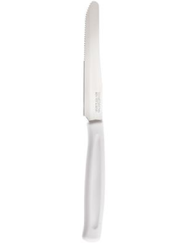 Coltello tavola - Colore bianco - Acciaio