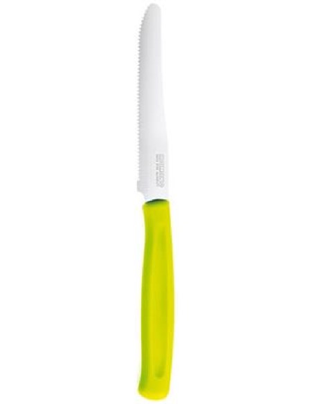 Coltello tavola - Colore verde - Acciaio