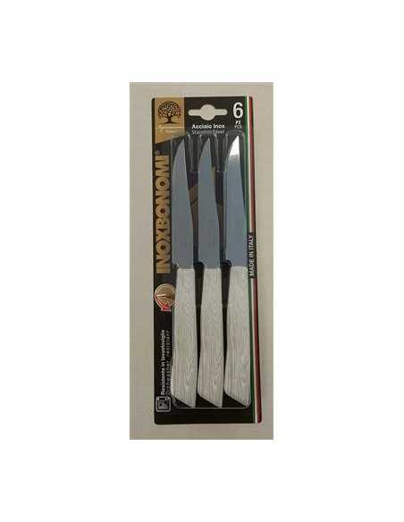 Coltello bistecca - Colore rovere sbiancato - Dimensioni cm 22