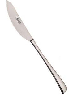 copy of Steak knife - serrated - steel - size 23 cm
