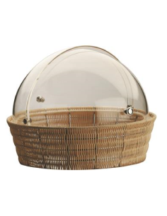 copy of Oval rattan basket for bread - Dimensions 28 x 21... 2
