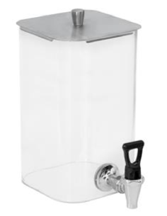 Distributore succhi - Capacità 7 lt - Vetro